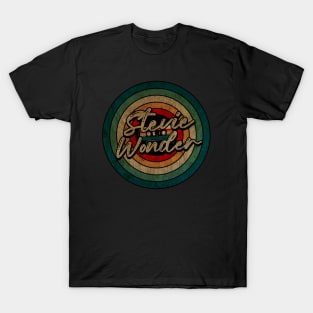 Stevie Wonder   -  Vintage Circle kaset T-Shirt